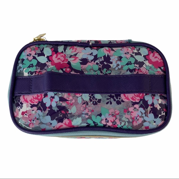 Floral Makeup Bag (Transparent) - Picture 4 of 7